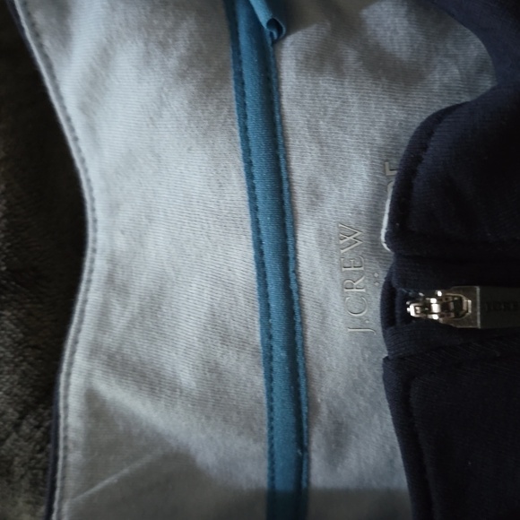 J.Crew Performance 1/4 Zip Hoodie | Navy Blue | Size M - Picture 3 of 3